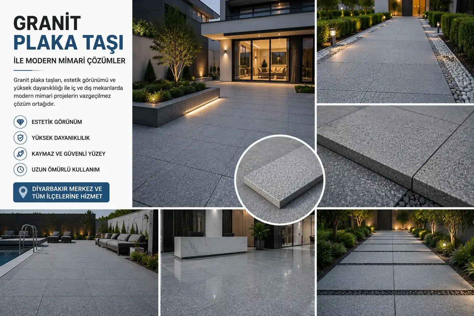 Granit Plaka Taşı ile Modern Mimari Çözümler